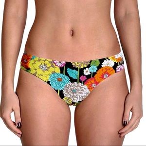 Trina Turk Santiago Floral Shirred Swim Bottom